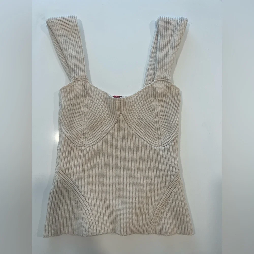 Staud Kira top in oatmeal - Picture 5 of 5